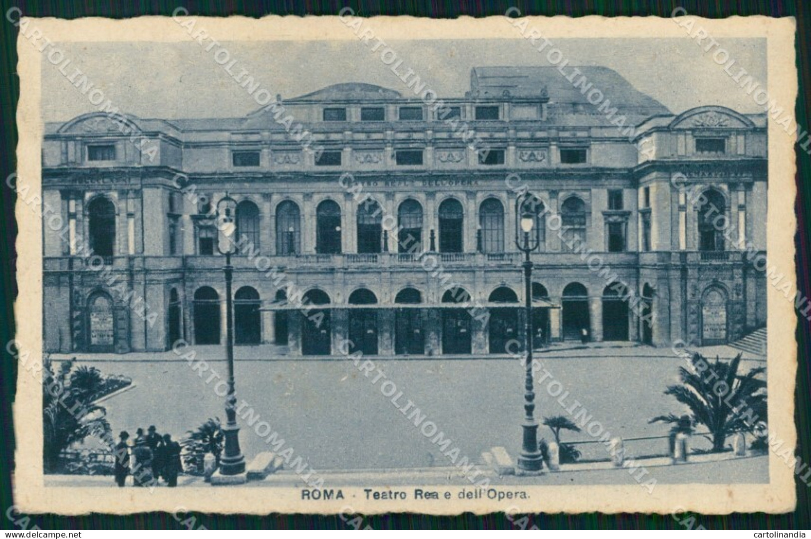 Roma Città Teatro Reale dell'Opera cartolina MX2746