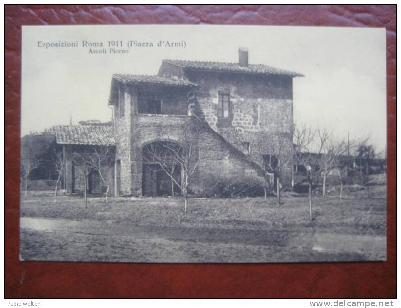 Roma - Esposizioni Roma 1911 (Piazza d´Armi): Ascoli Piceno