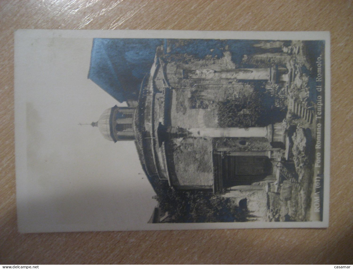 ROMA Foro Romano Tempio di Romolo postcard ITALY Italia