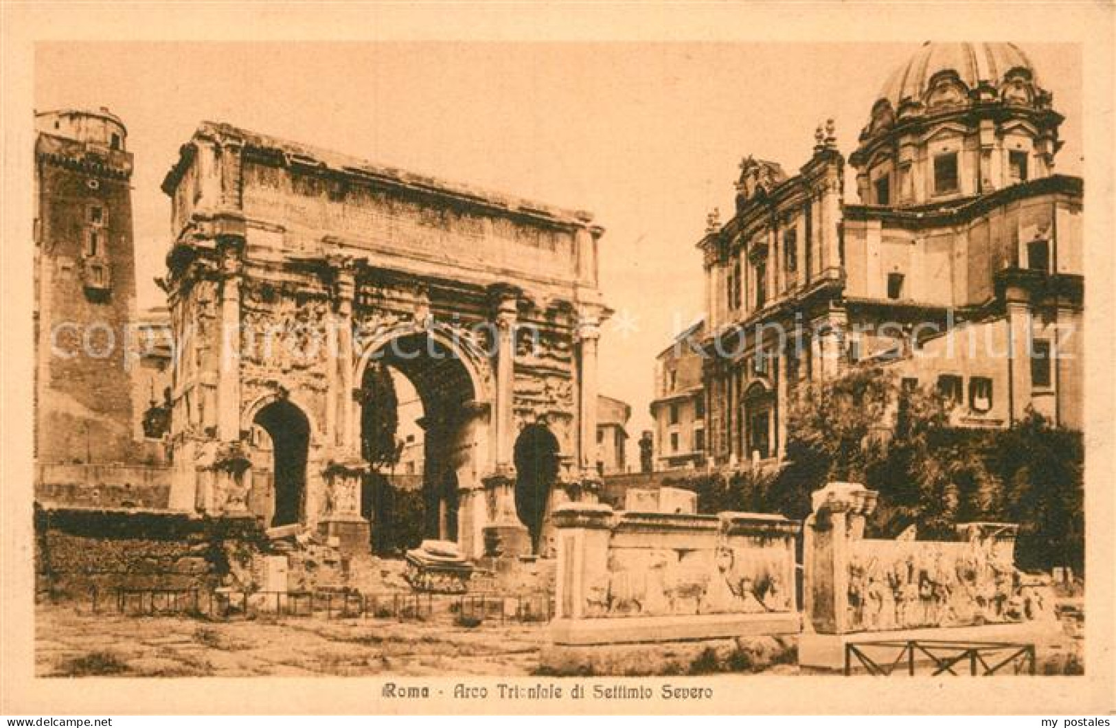 Roma Rom Arco Triumphbogen Settimio Severo