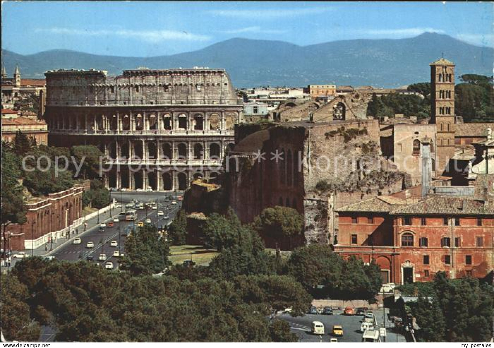 Roma Rom Il Colosseo das Kolosseum