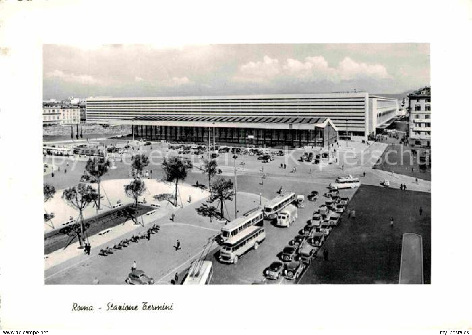 Roma Rom Stazione Termini Bahnhofsplatz