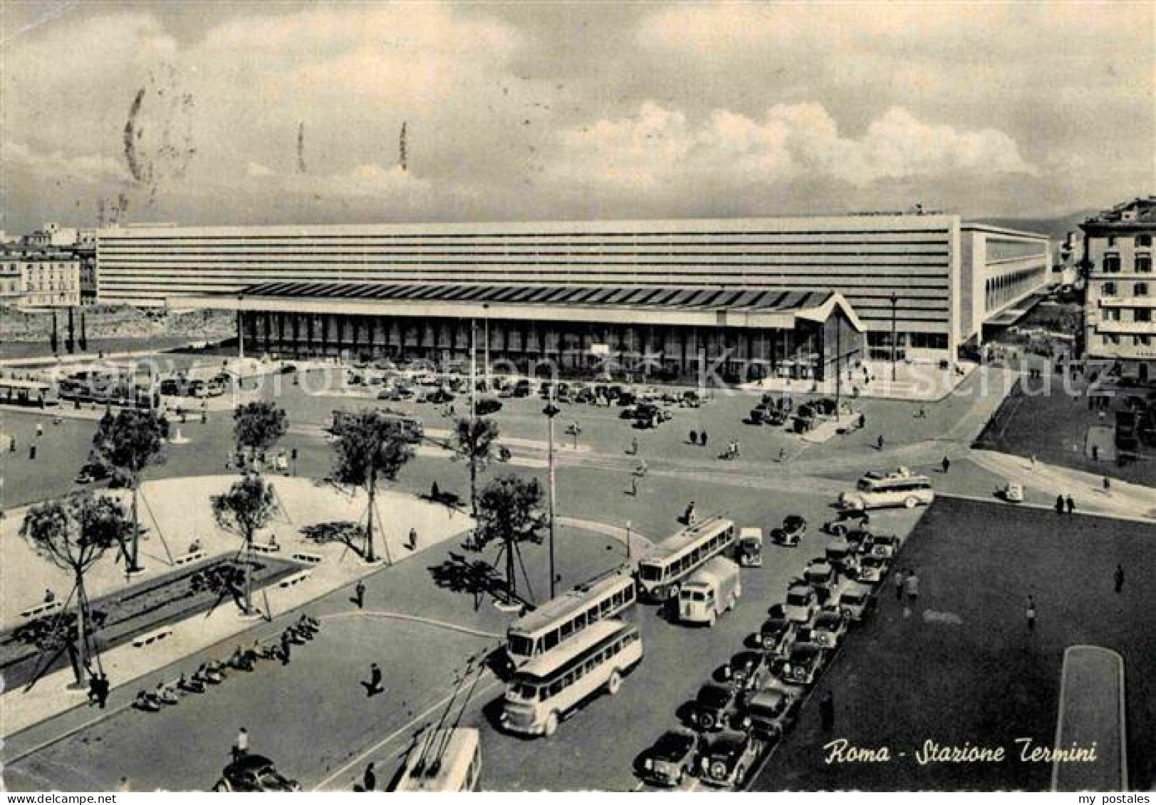 Roma Rom Stazione Termini Bahnhofsplatz
