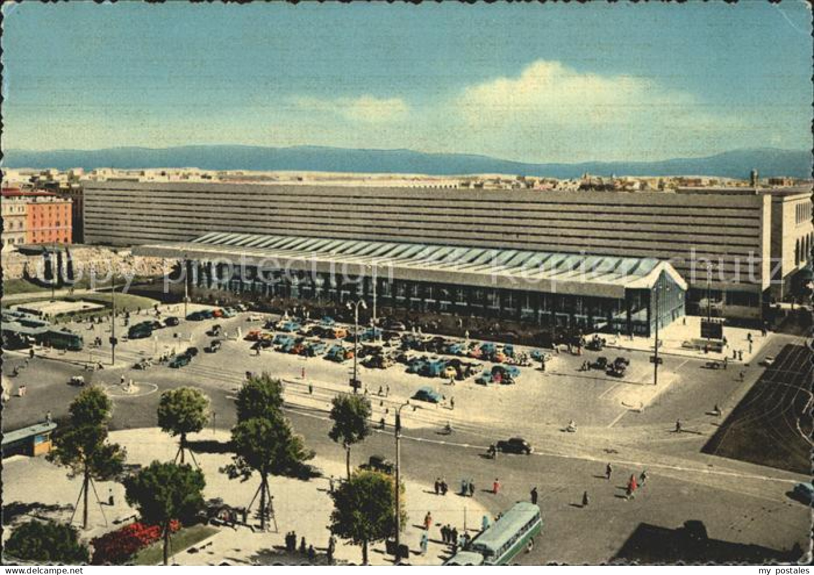 Roma Rom Stazione Termini Bahnhofsplatz