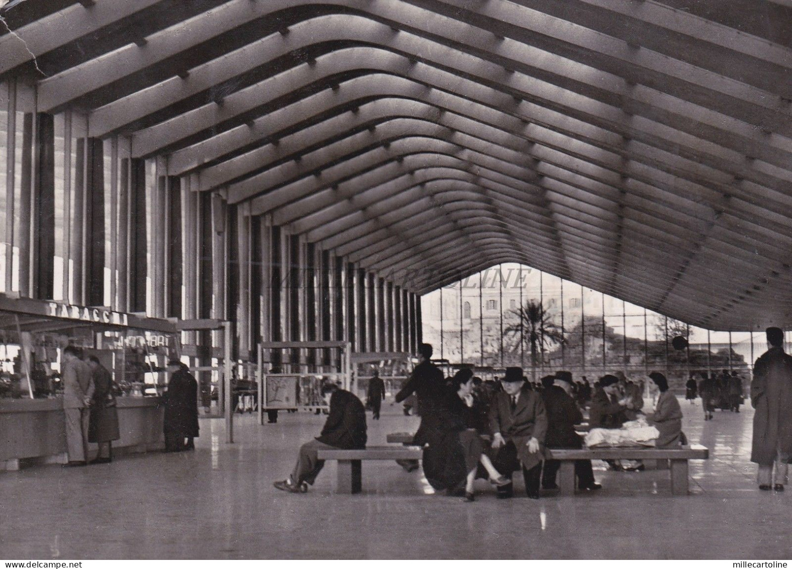 * ROMA - Stazione Termini - Interno 1952