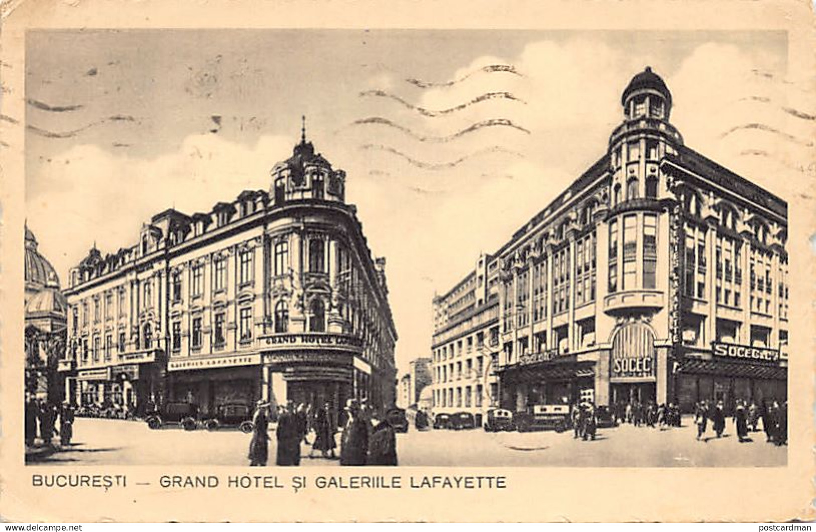 România - BUCUREȘTI - Grand Hotel si Galeriile Lafayette