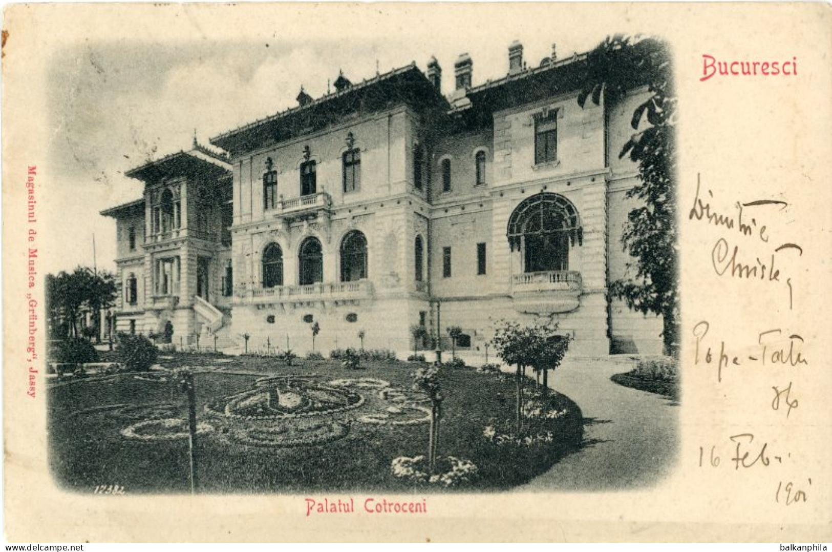 Romania Cotroceni Palace 1901 to Venice