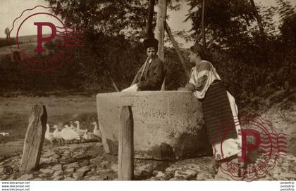 1912 ROMANIA PORT NATIONAL RUMANIA // ROMANIA small tear