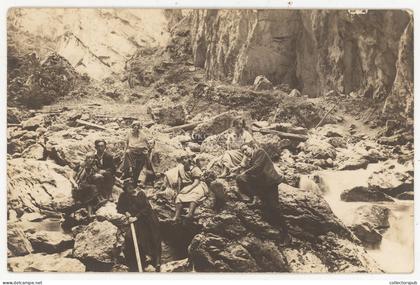 GYERGYÓSZENTMIKLÓS 1924. Kirándulók, fotós képeslap