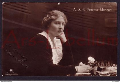 Postcard / CPA / ROYALTY / Romania / Roumanie / Printesa Marioara / Colectia Mandy / 1915 / 2 scans / Bucarest