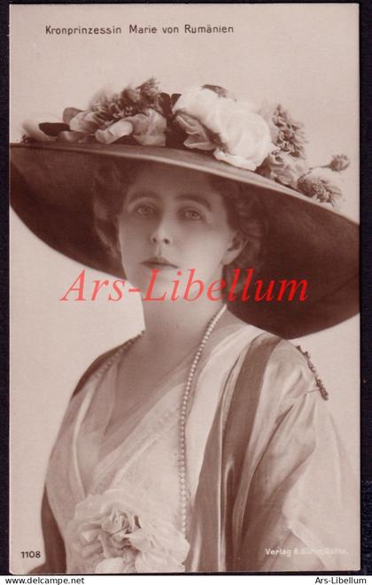 Postcard / CPA / ROYALTY / Romania / Roumanie / Queen Maria / Reine Marie / Regina Maria a României / 2 scans