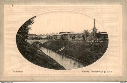 Roemenië Romania - Bucureşti - Cheiul Dambovița și Hala
