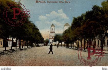 RUMANIA // ROMANIA. Braila - Bulevardul Sf. Maria