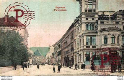 RUMANIA // ROMANIA. BRASSO KAPU UTCA