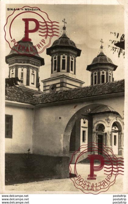 RUMANIA // ROMANIA.  SINAIA MANASTIRE