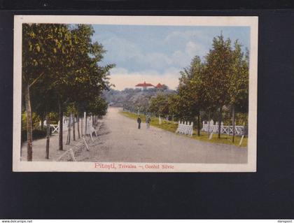 Rumänien Romania AK Pitesti Trivalea Ocolul Silvic Feldpost 1917