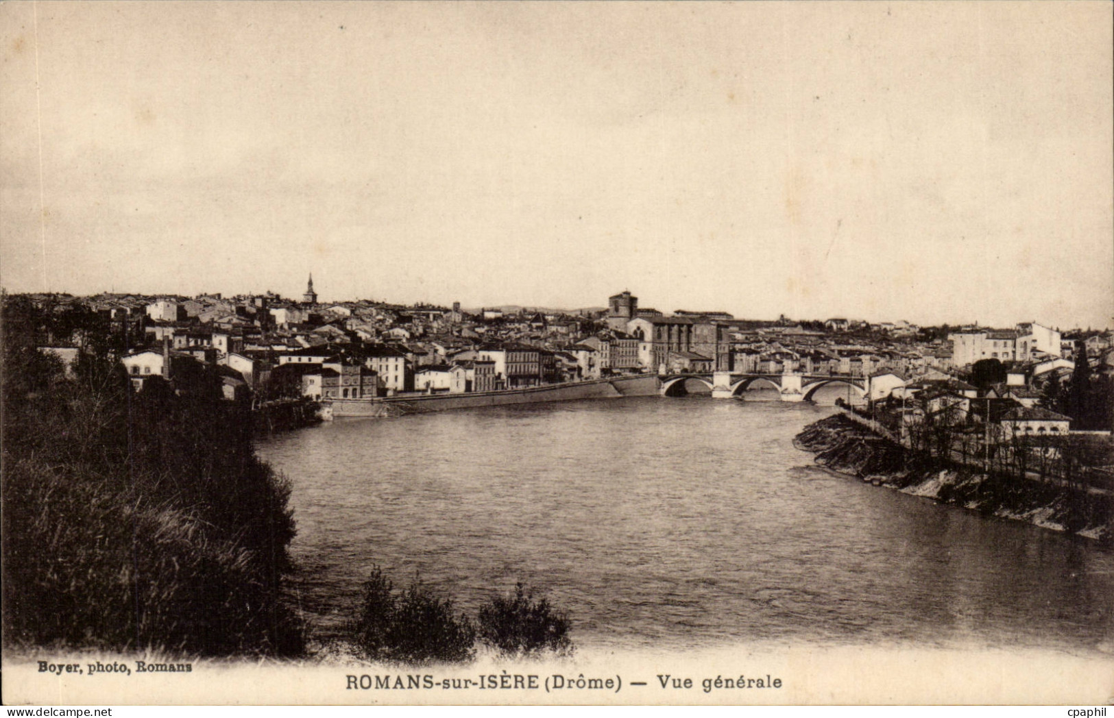 Romans sur Isere - Vue Generale - CPA