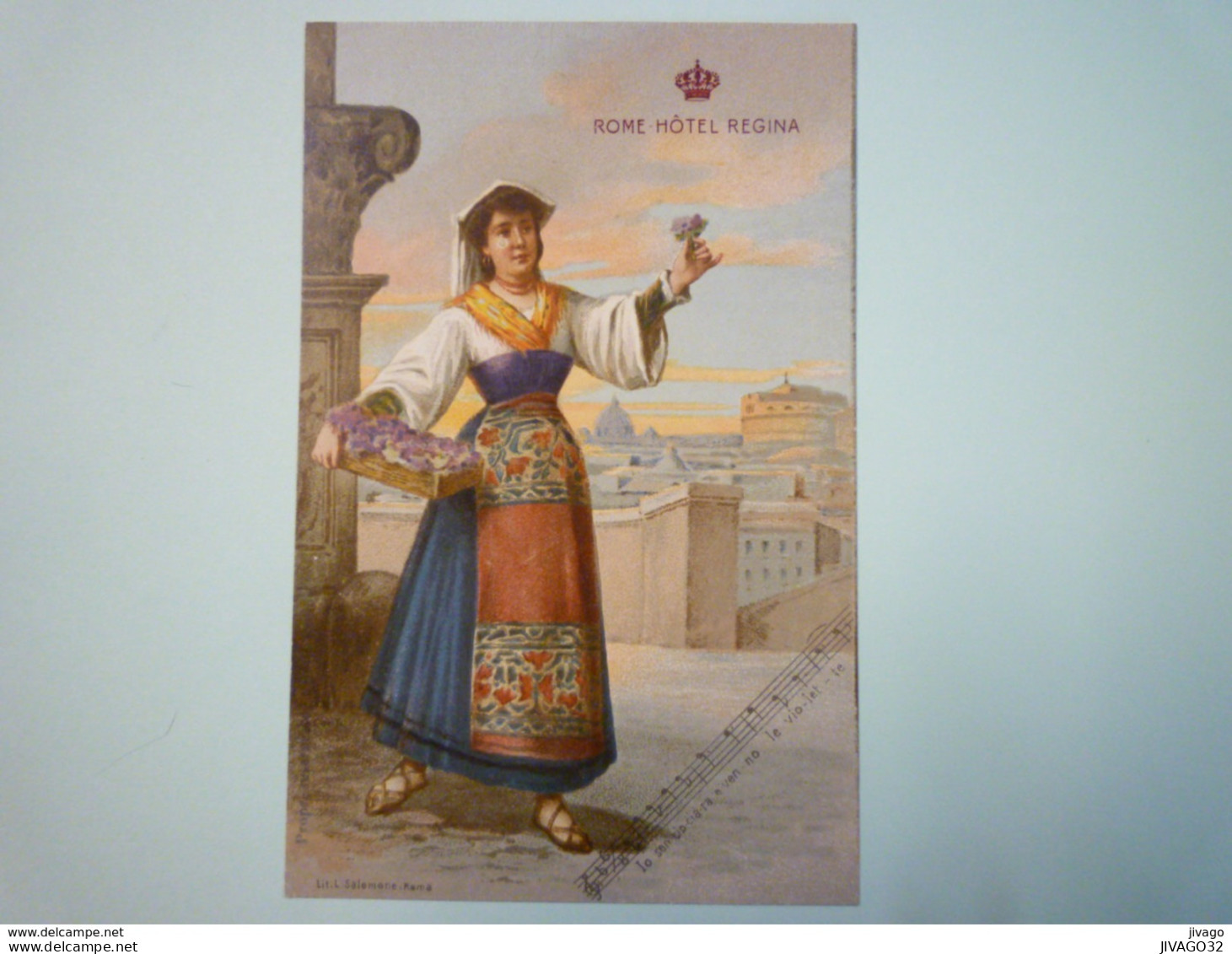 ROME  :  HÔTEL  REGINA