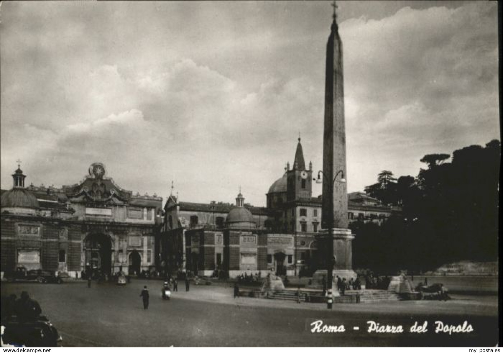 Rome Italy Rome Piazza del Popolo