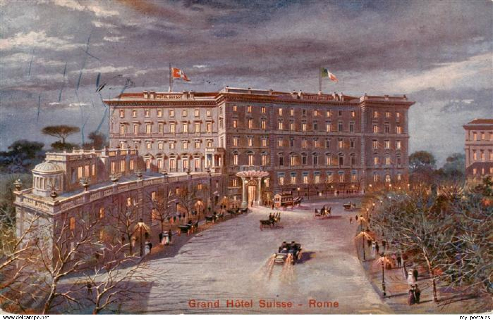 Rome  Roma Rom IT Grand Hotel Suisse