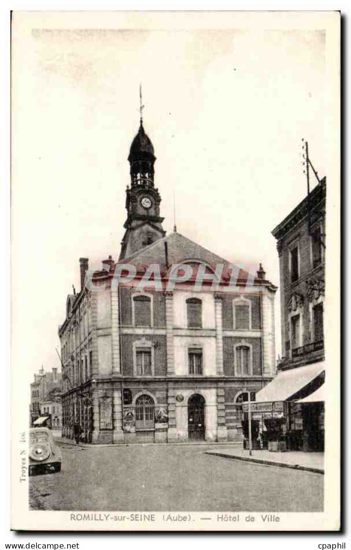 Romilly sur SEine CPA Hotel de ville