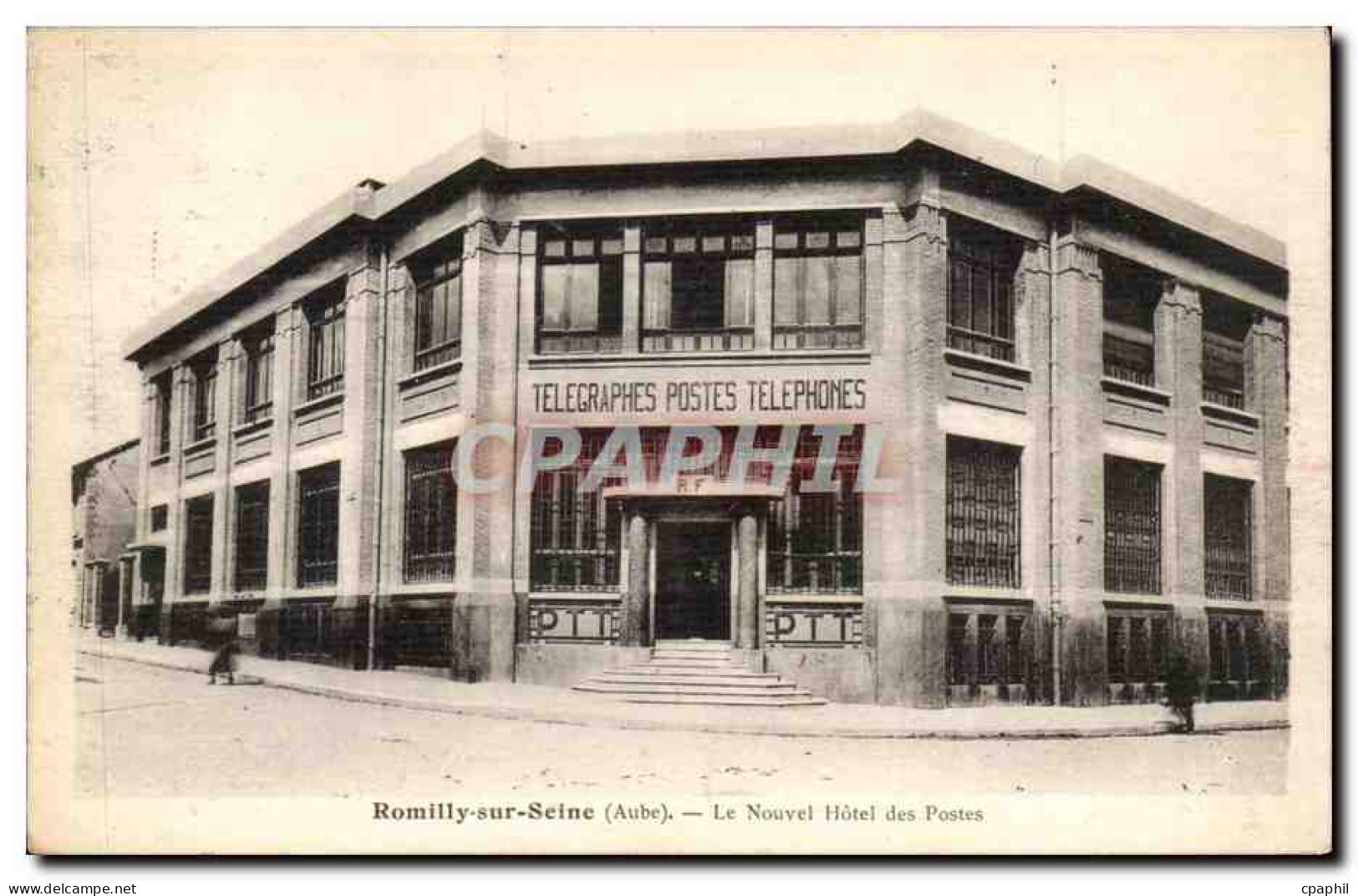 Romilly sur SEine CPA Le nouvel hotel des Postes
