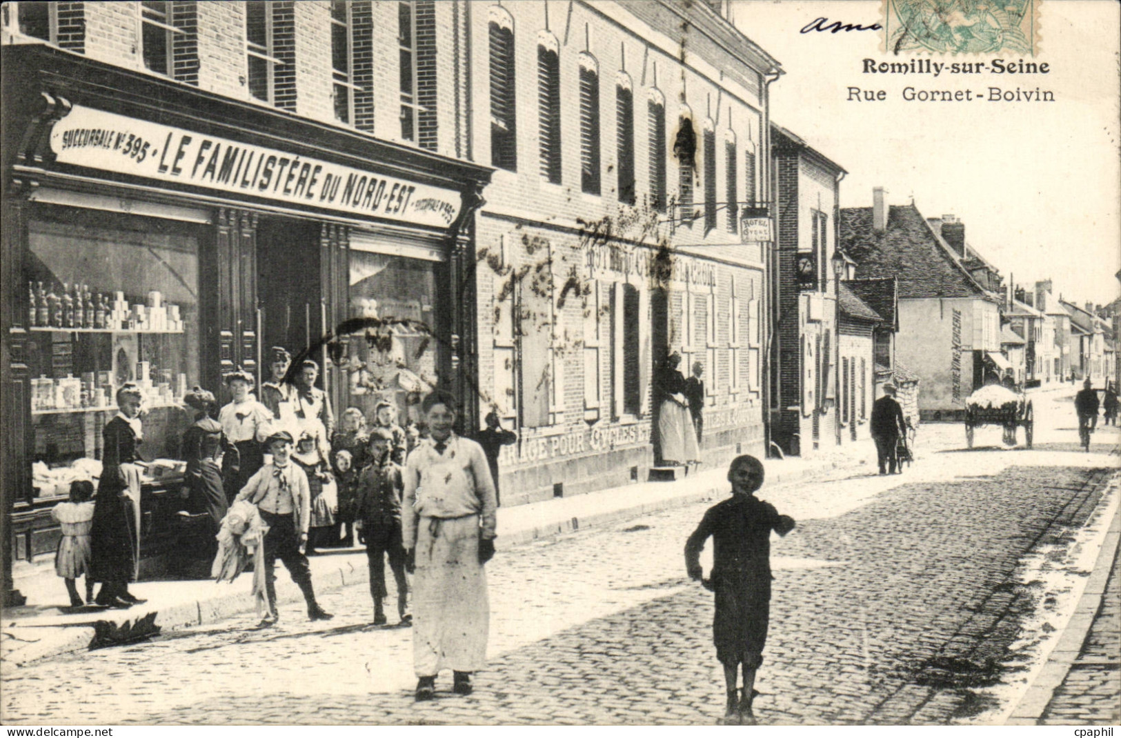 Romilly sur Seine CPA Rue Gornet Bolvin