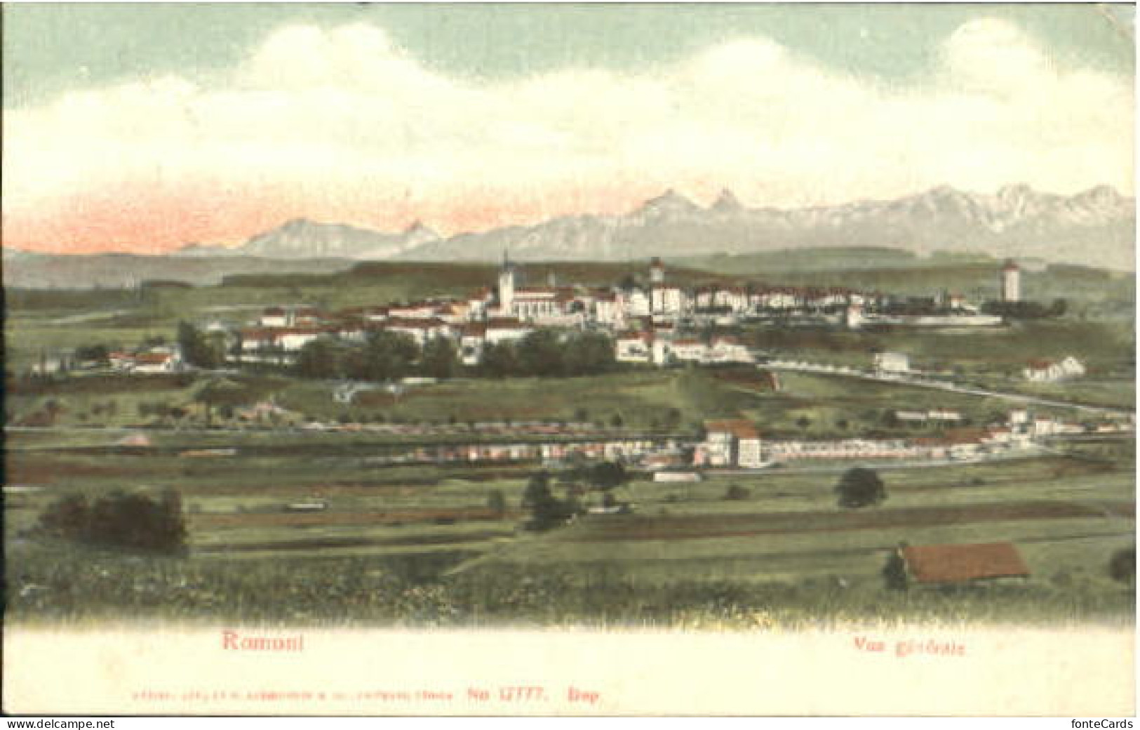 Romont FR Romont  x 1907