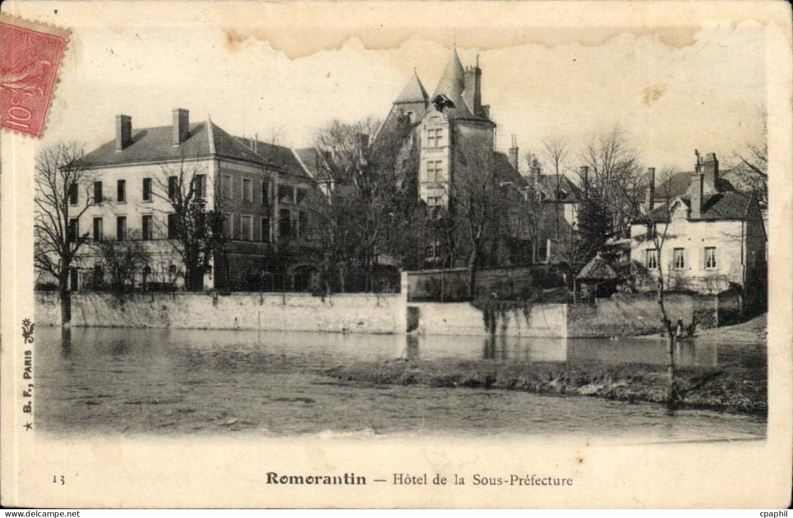 Romorantin CPA Hotel de la sous prefecture