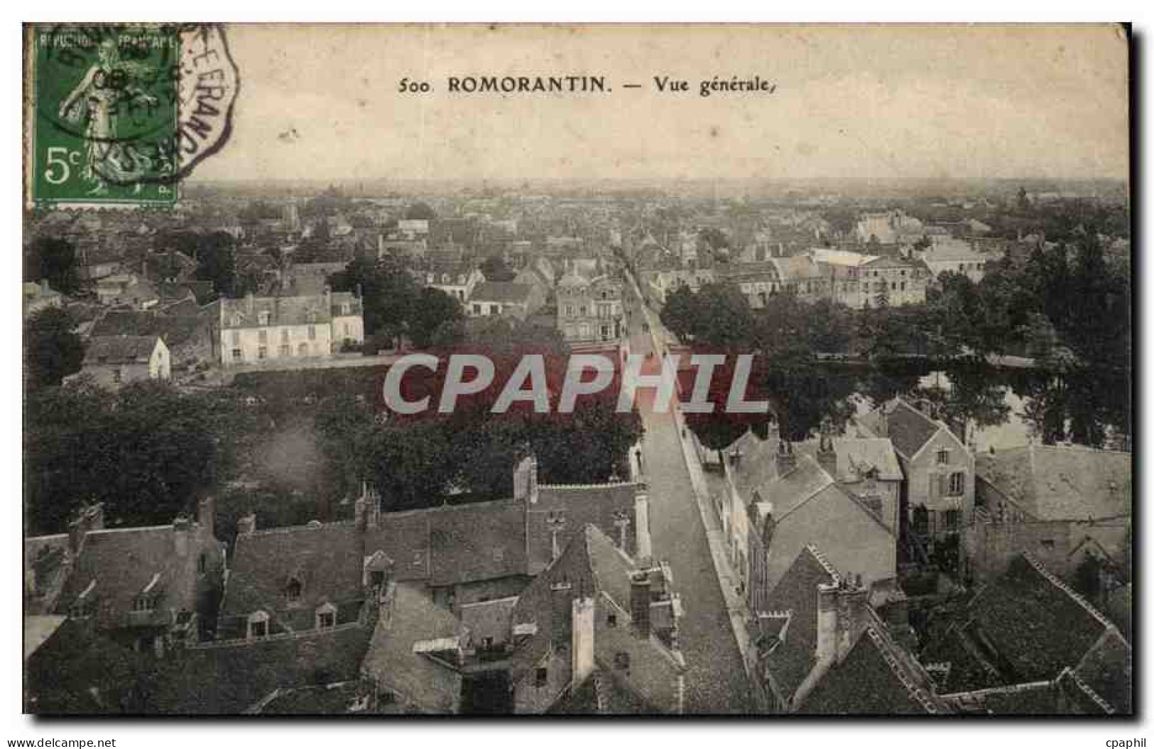 Romorantin CPA Vue generale