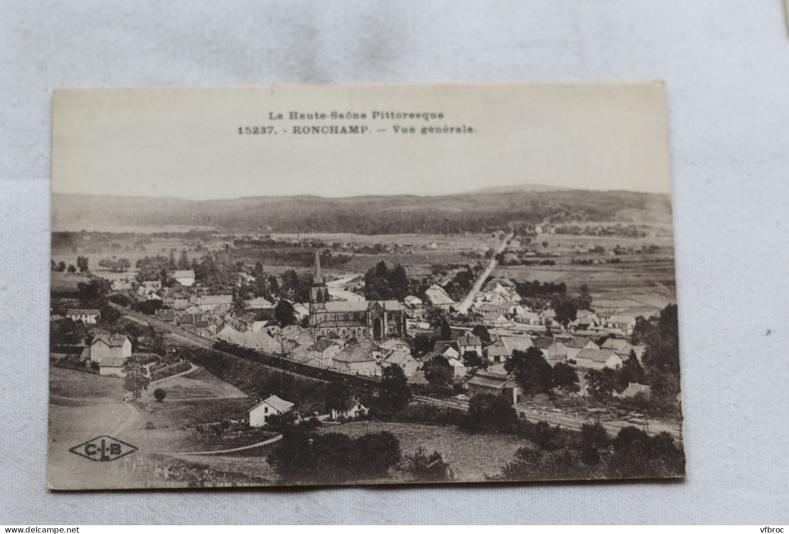 Ronchamp, vue générale, Haute Saône 70