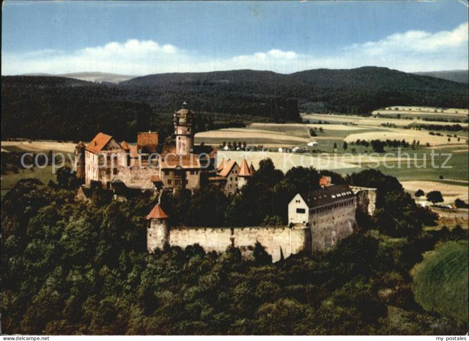 Ronneburg Hessen Hotel Restaurant Ronneburg Fliegeraufnahme