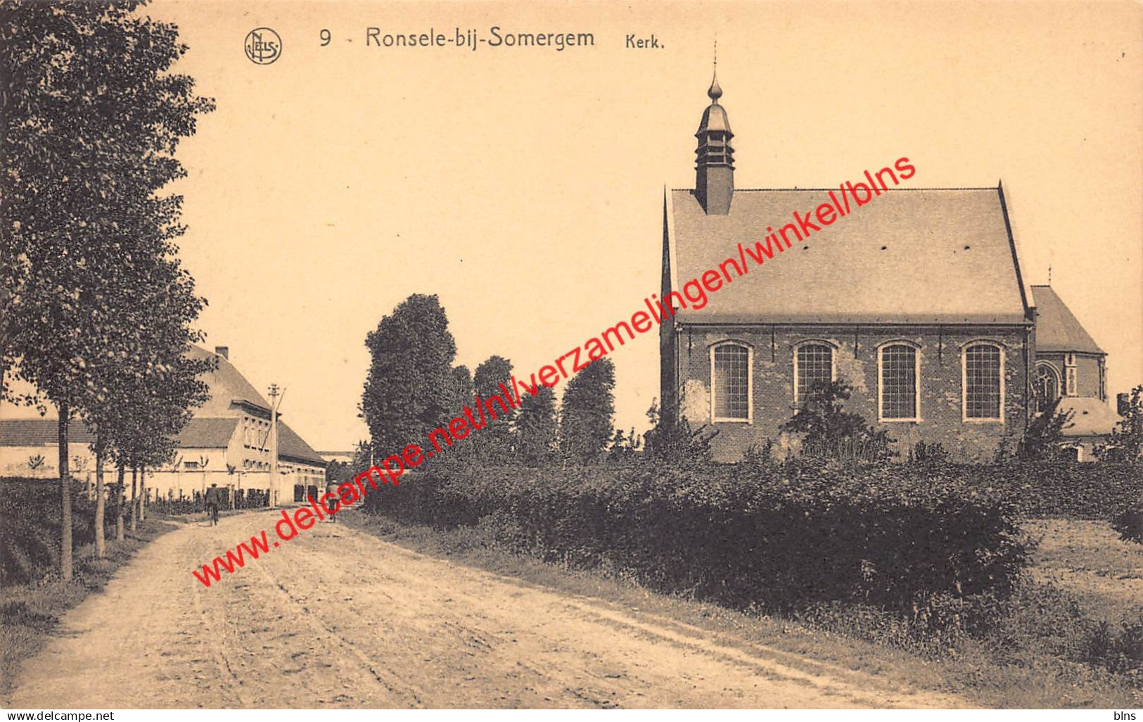 Ronsele-bij-Somergem - Kerk - Zomergem