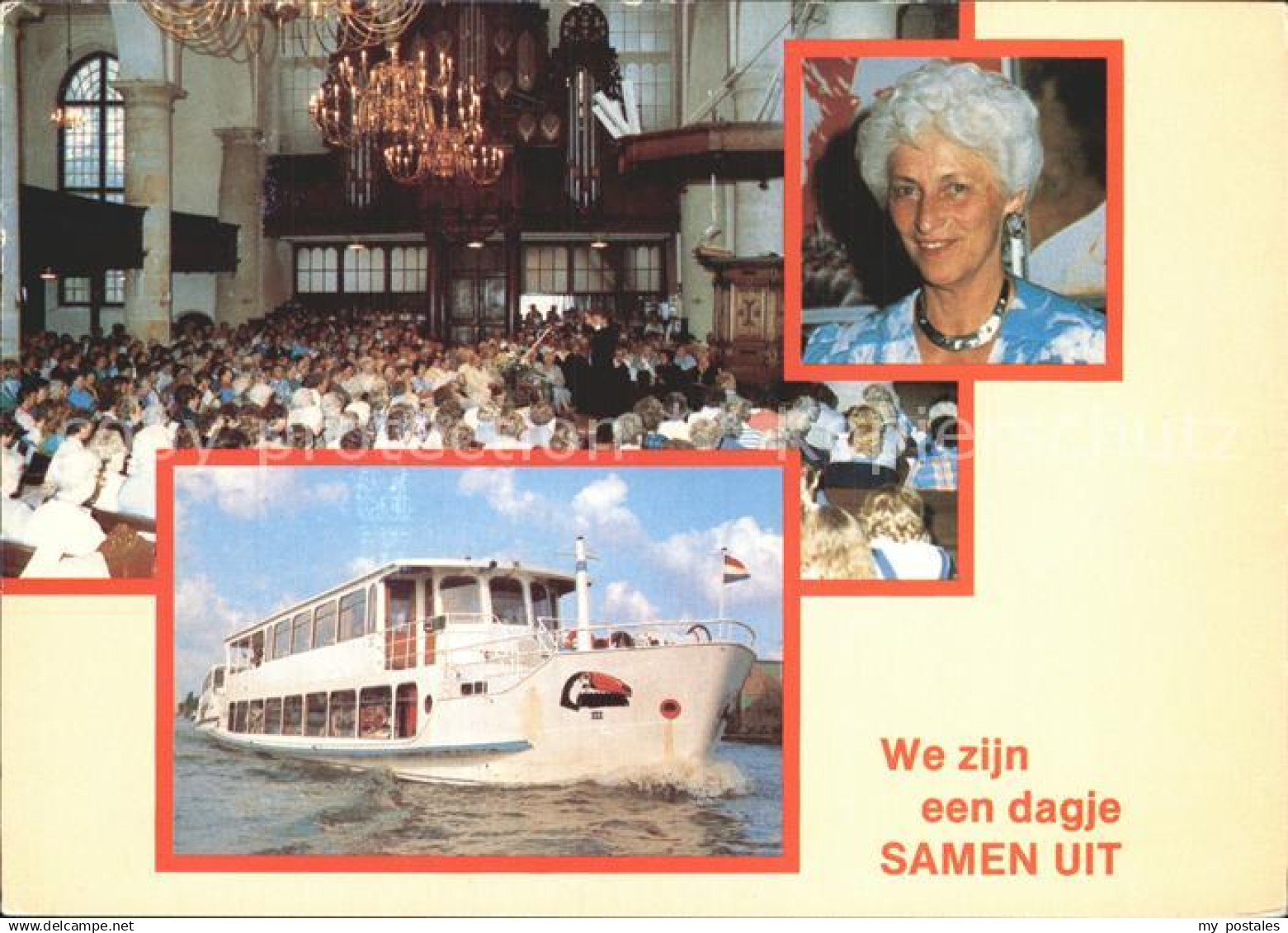 Roosendaal Kirche Inneres Fahrgastschiff