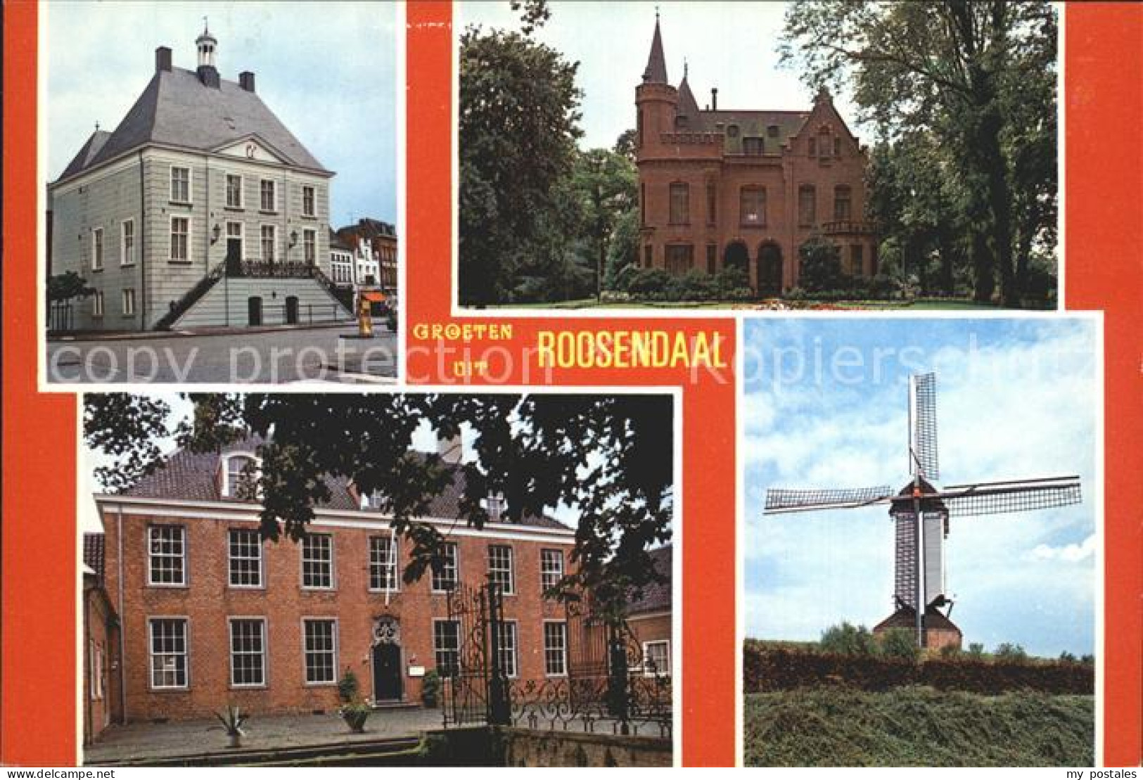 Roosendaal Windmuehle Gebaeude