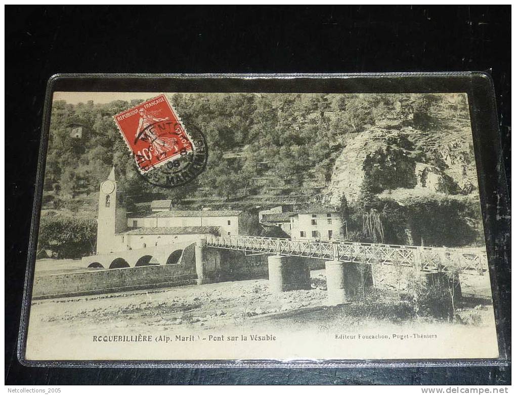 ROQUEBILLIERE - PONT SUR LA VESUBIE - 06 ALPES MARITIMES