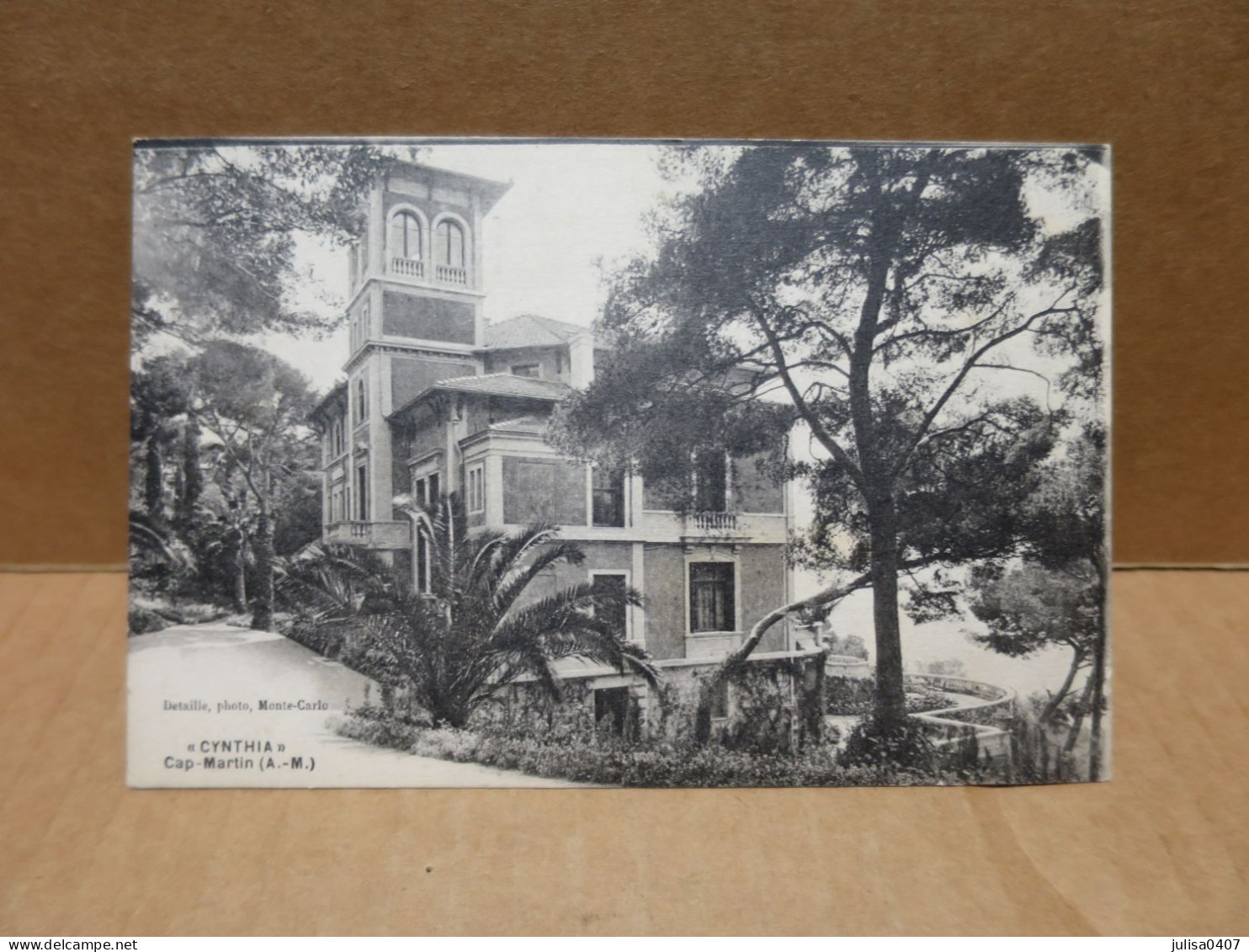 ROQUEBRUNE CAP MARTIN (06) villa Cynthia