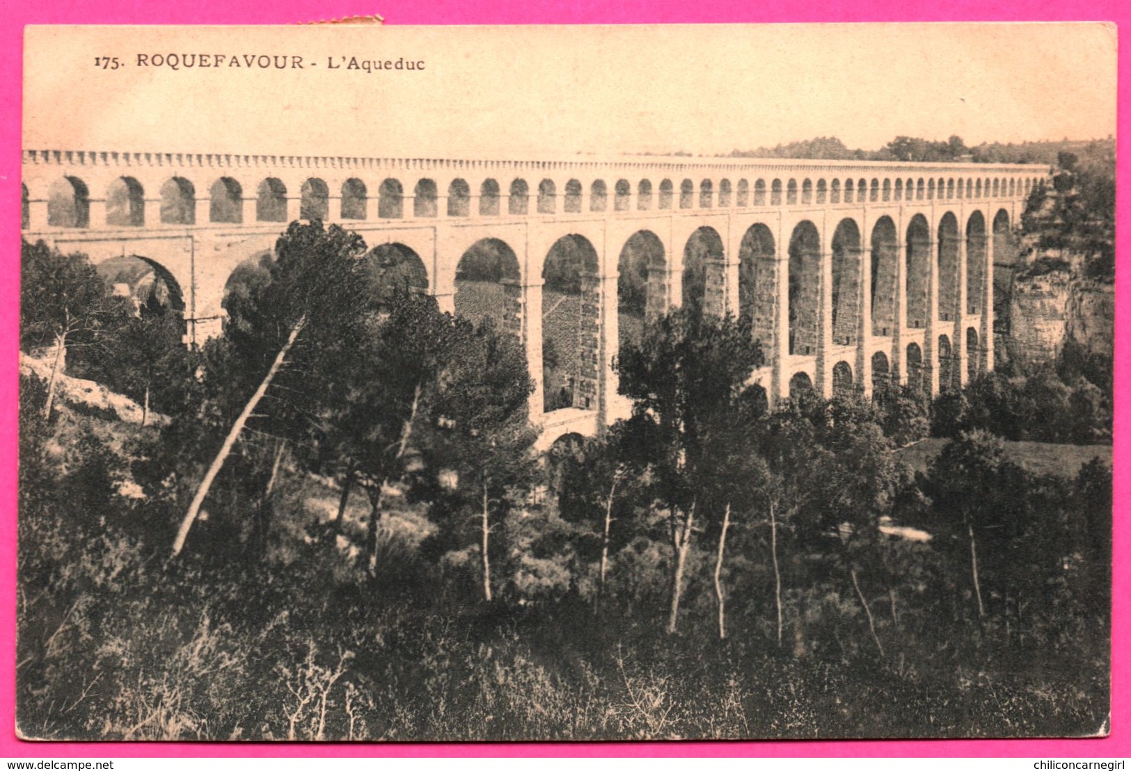 Roquefavour - L'Aqueduc - Ateliers de Phototypie GUENDE - 1907