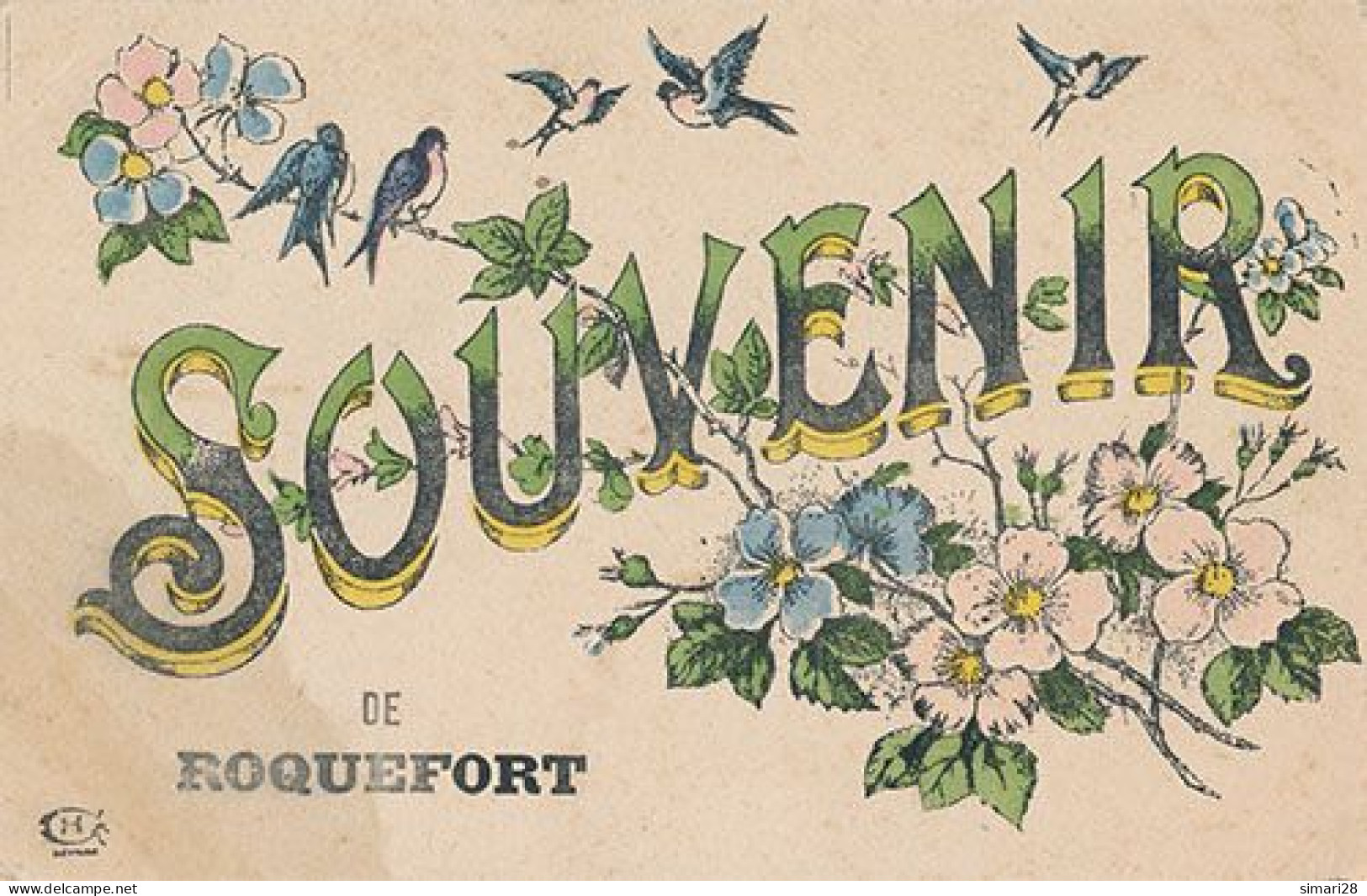 ROQUEFORT - SOUVENIR DE ROQUEFORT