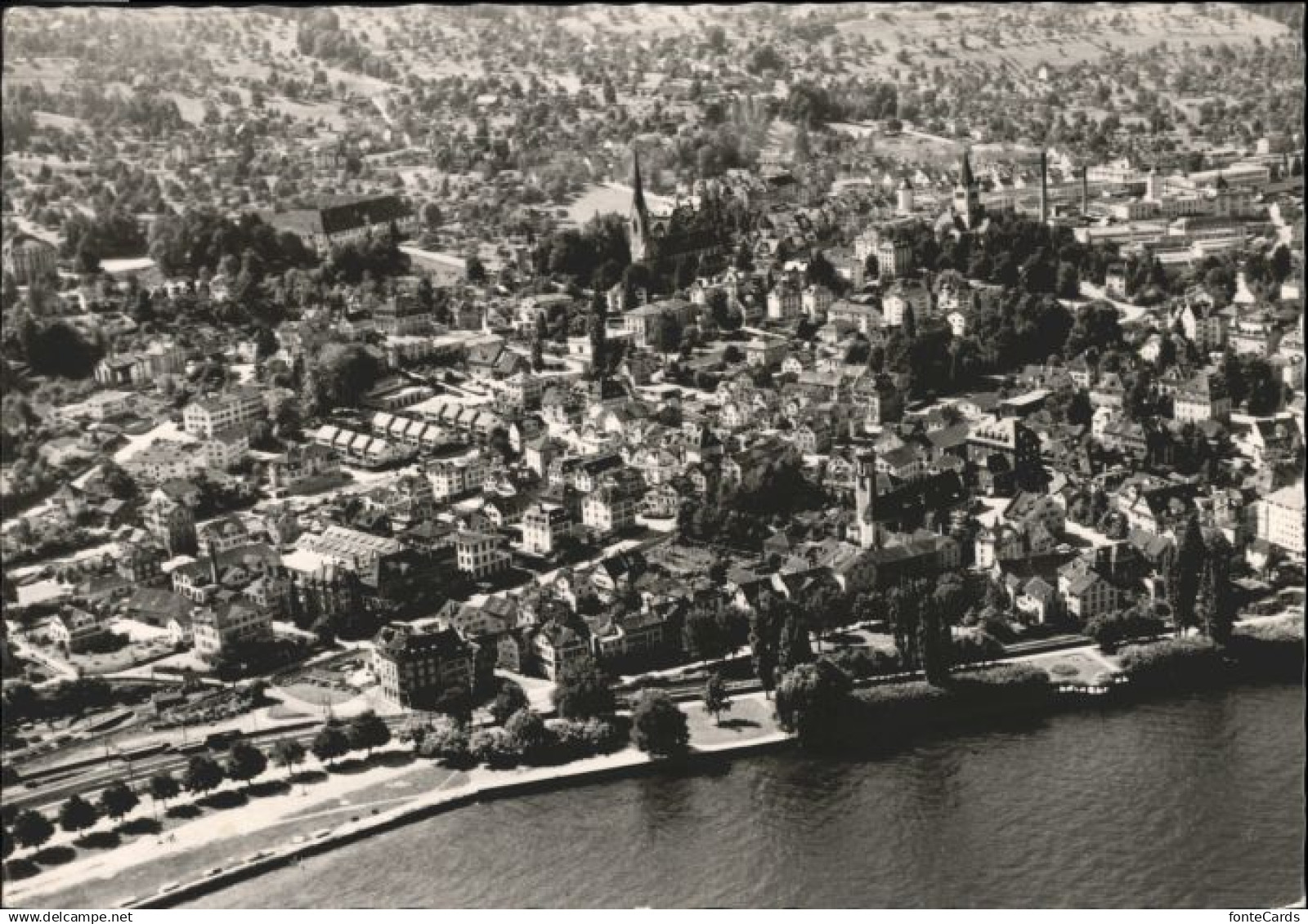 Rorschach Bodensee Rorschach Fliegeraufnahme