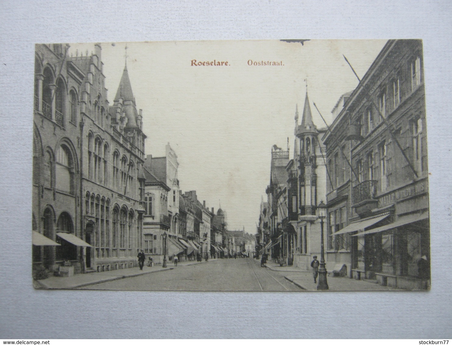 ROSELARE , Roulers  , Carte  postale , 2 Scans
