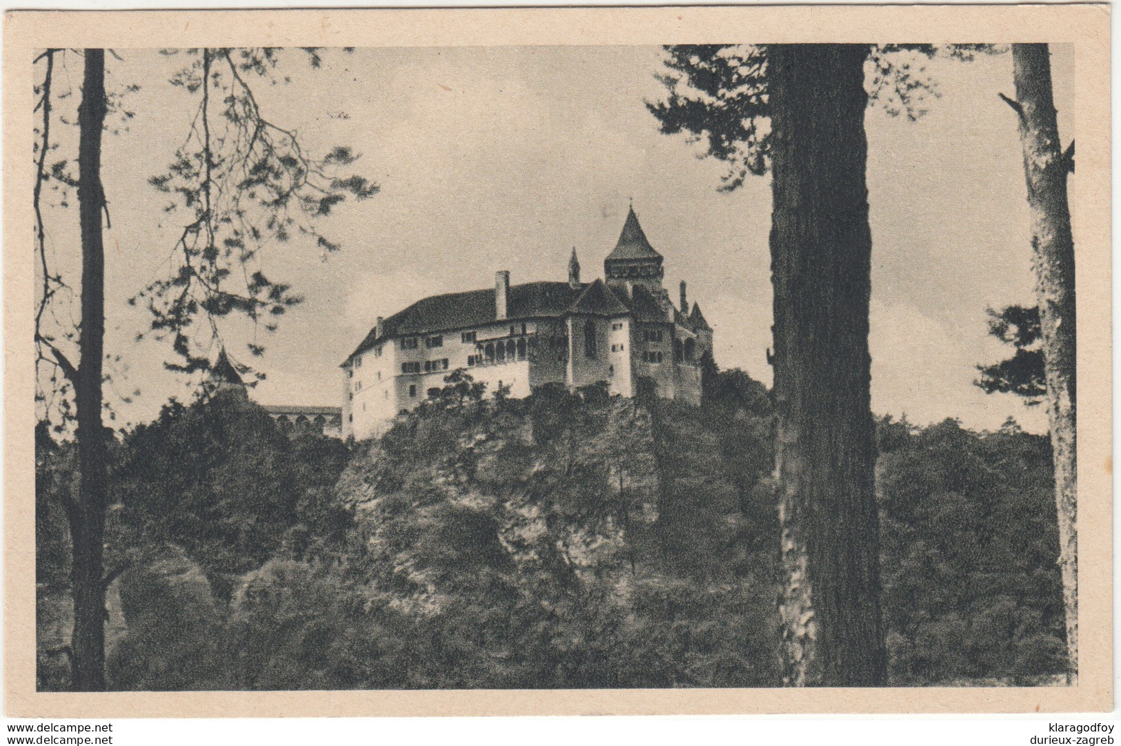 Rosenburg am Kamp old postcard travelled 1943 b170810