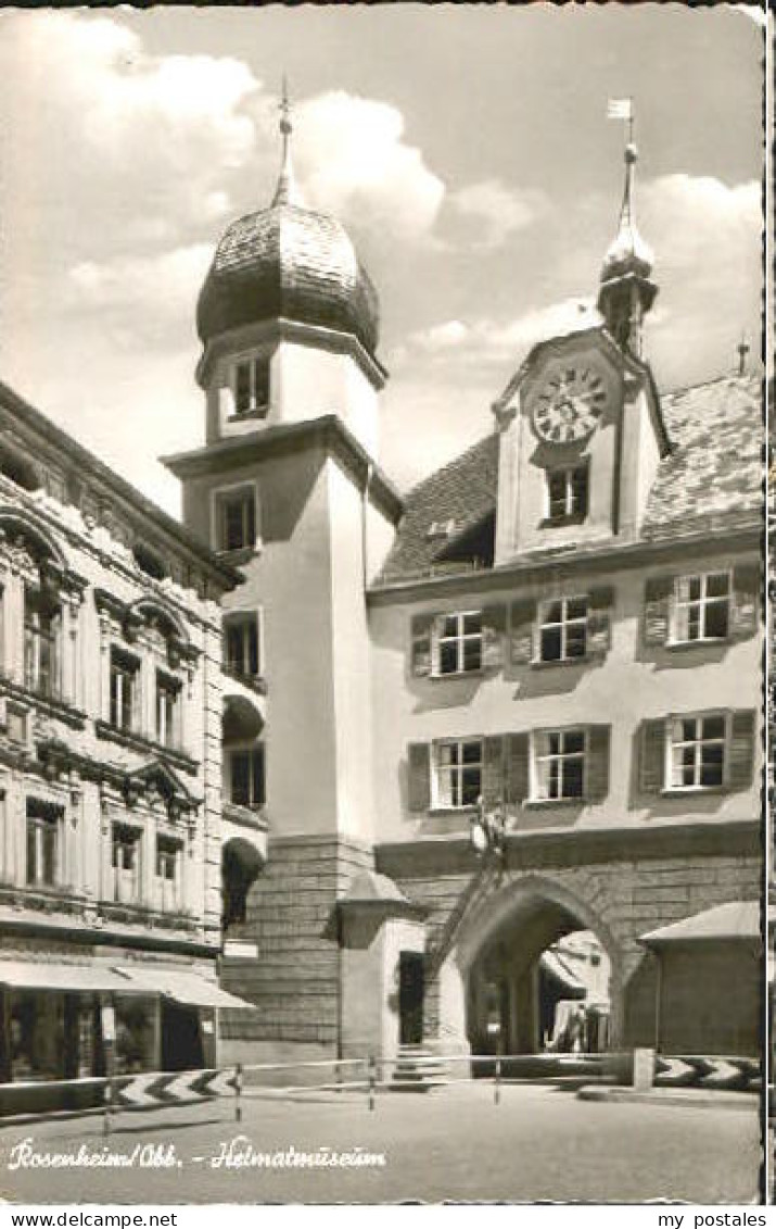 Rosenheim Bayern Rosenheim Museum o 1958