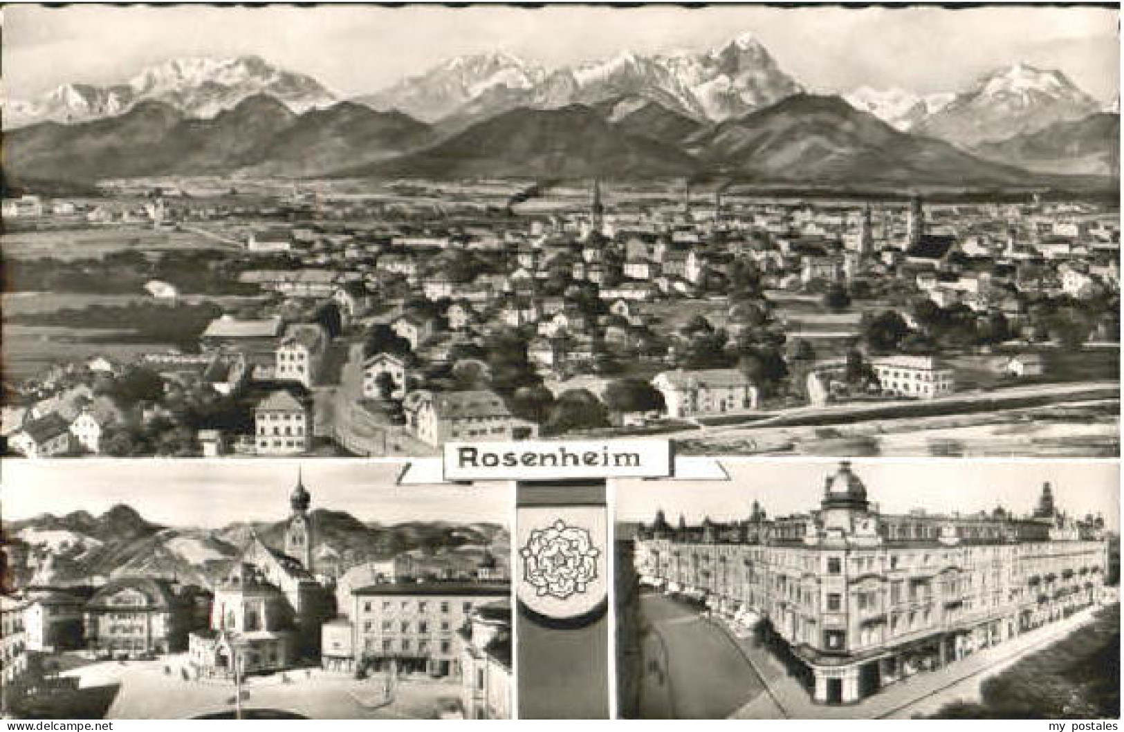 Rosenheim Bayern Rosenheim  x 1958