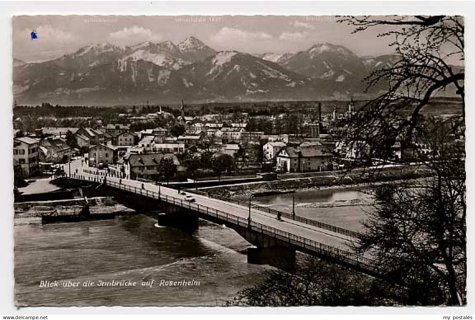 Rosenheim Bayern Rosenheim  x 1958