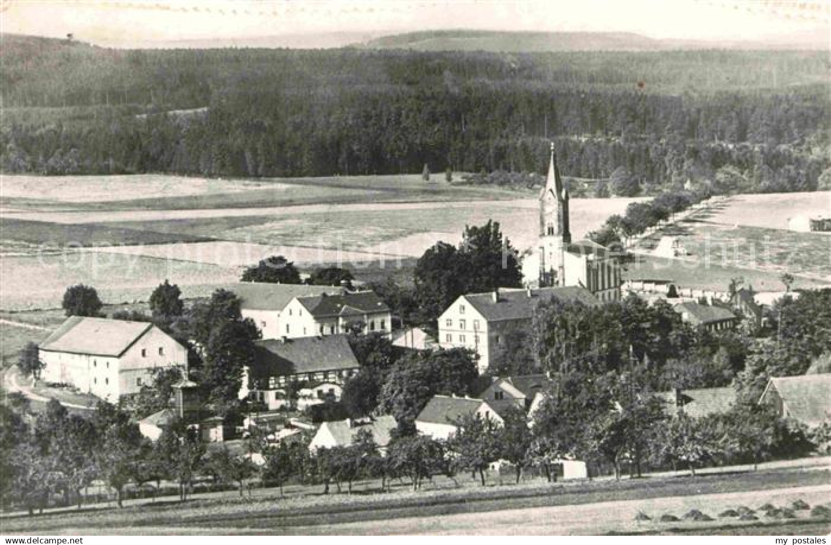 Rosenthal-Bielatal Kirche Panorama