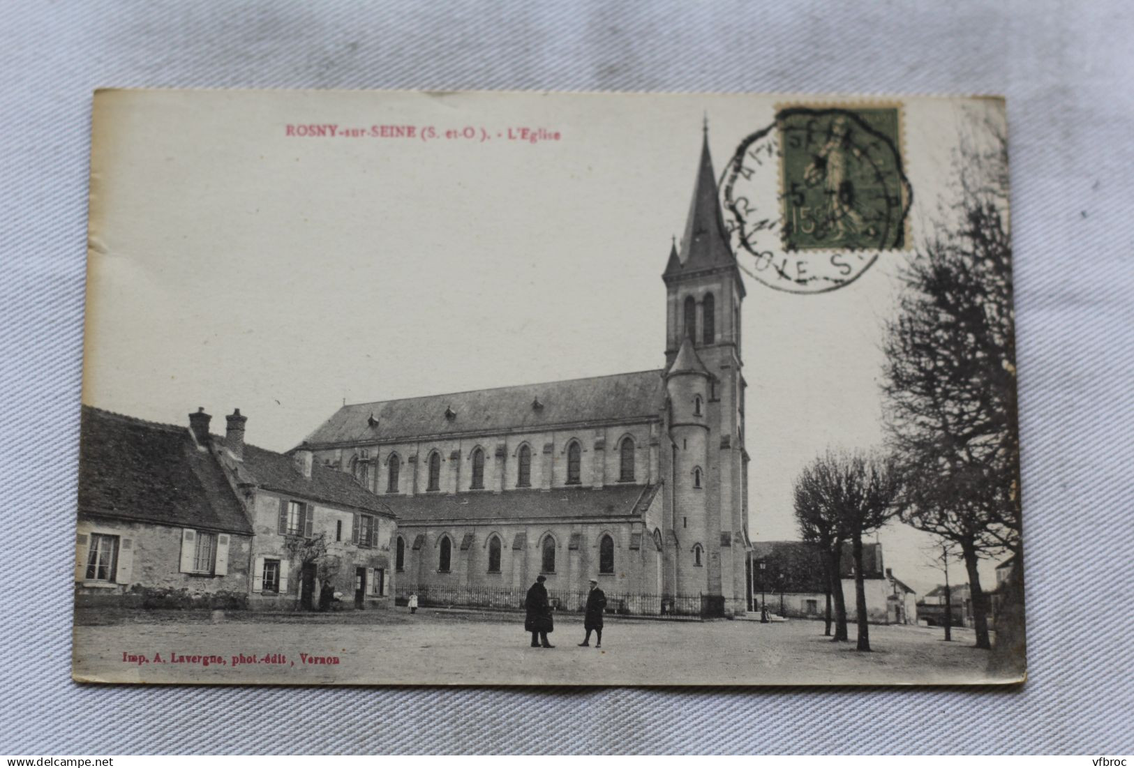Rosny sur Seine, l'église, Yvelines 78