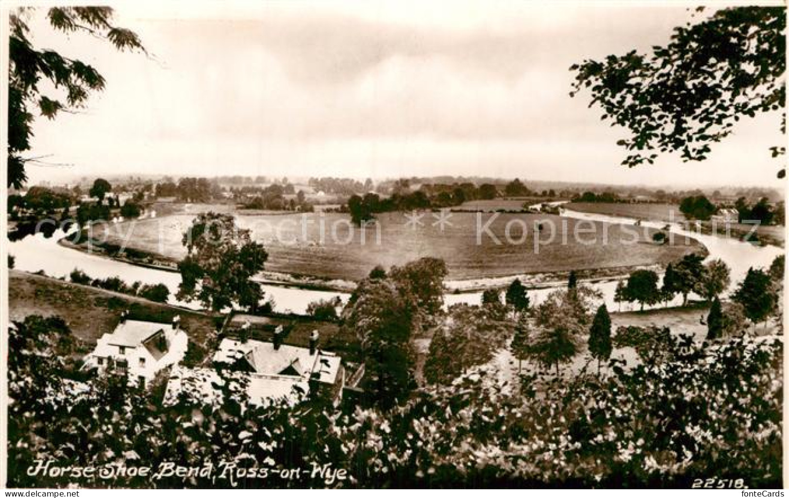 Ross-on-Wye Herefordshire, County of Horse Shoe Bend