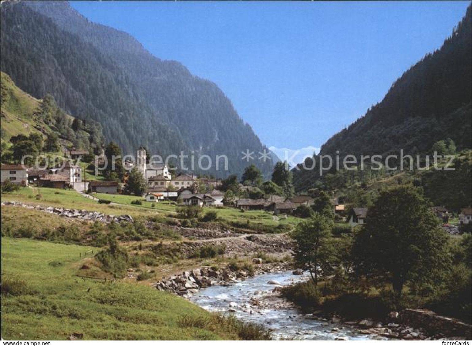 Rossa Moesa Val Calanca Panorama