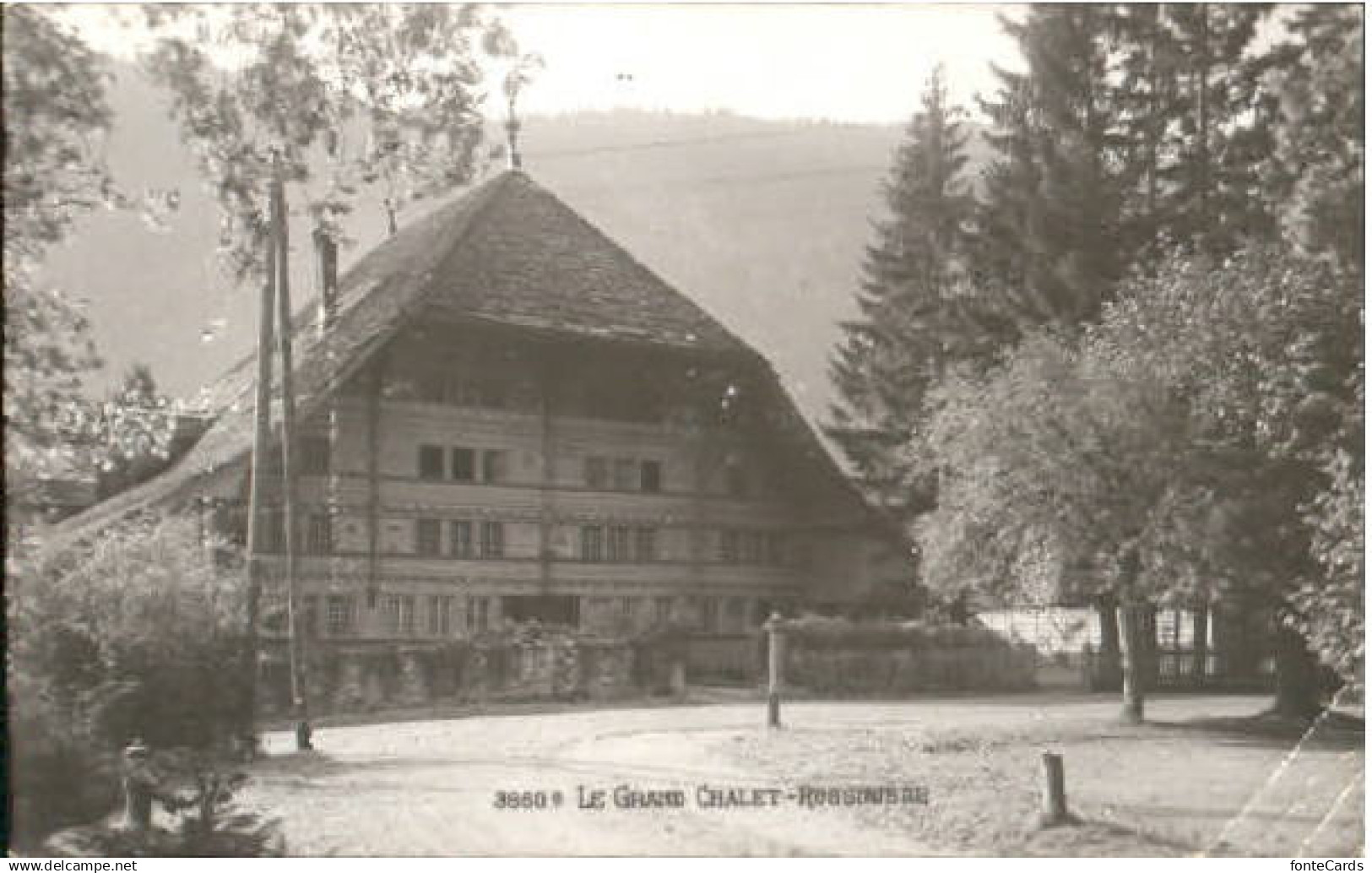 Rossiniere  ungelaufen ca. 1930